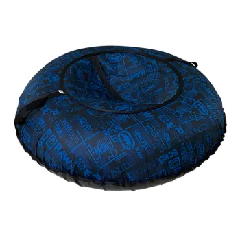 Тюбинг ПОКАТУШКИ D-1,0М ЧЕРНО-СИНИЙ RAW